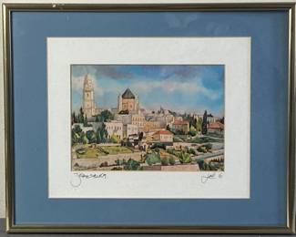 Jerusalem by Javi G Art Print Signed