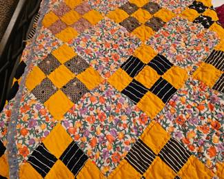 75" x 78" fair to good condition  $42