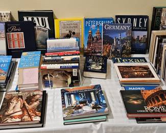 Large selection of travel books!