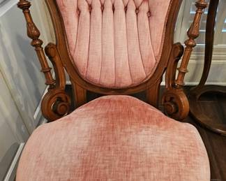 Antique upholstery chair