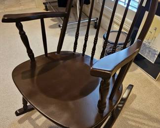 Wooden rocker