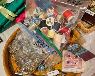 Sewing supplies