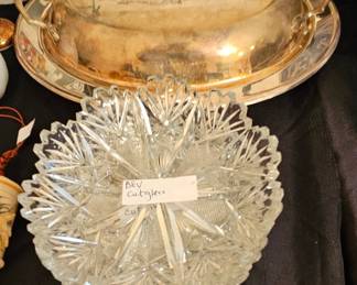 Selection of cut glass