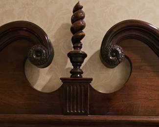 Detail of wall mirror