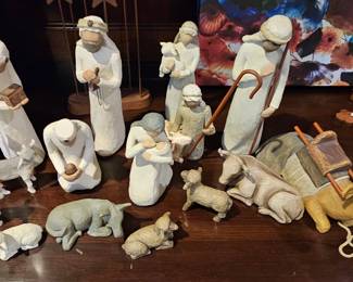Nativity set