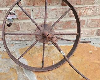 Vintage spoke wheel