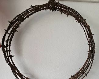 Barbed wire