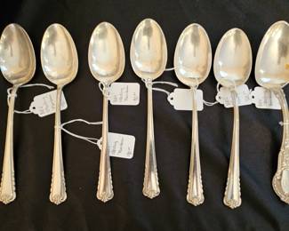 Sterling spoons