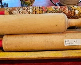Antique rolling pins