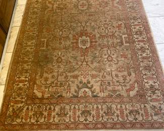 Hand-made wool rug 4'x6' Pakistan