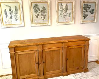 Antique pine sideboard