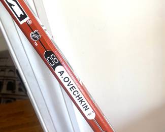 Signed Alex Ovechkin hockey stick