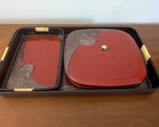 Vintage Asahi lacquerware