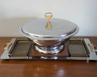 Vintage Kromex serving tray