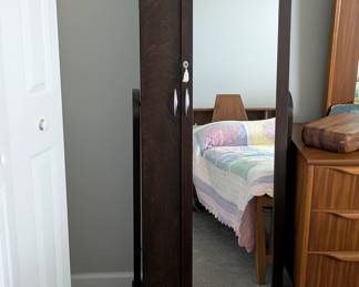 Mirrored Jewelry armoire