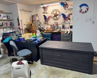 Large deck box by Keter