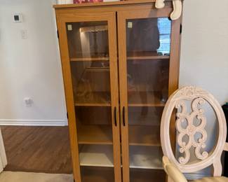 Glass front cabinet
