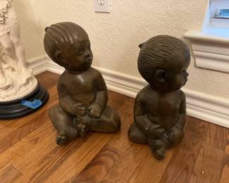 Matching child 'bronzes'