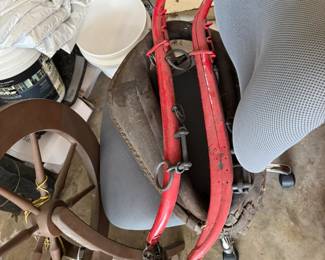 Vintage horse hames