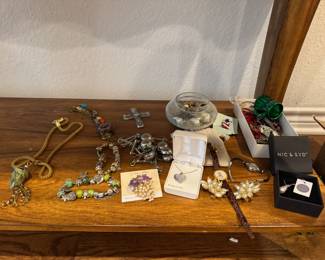 Tons of fabulous jewelry, including 14K and sterling silver