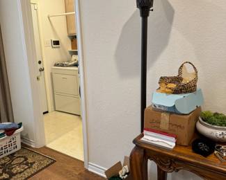 Torchier floor lamp
