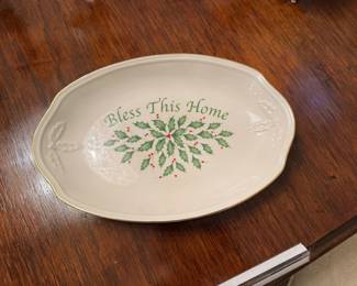 Lenox holiday platter