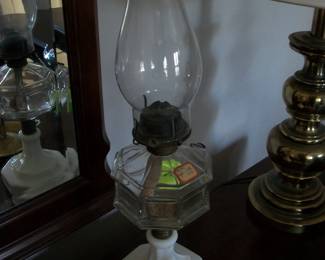 Vintage Oil Lamp