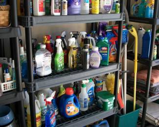 Garage and Cleaning Supplies