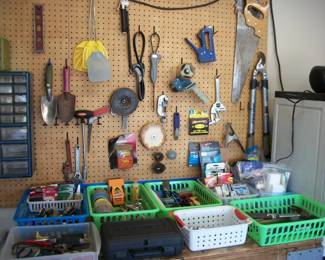 Assorted Hand Tools / Garage Items