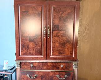 82 tall x 44 wide x 21 deep