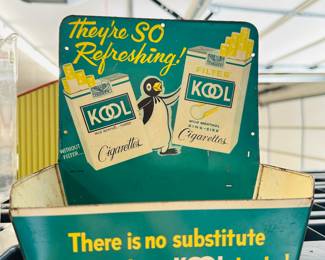 Kool cigarettes display