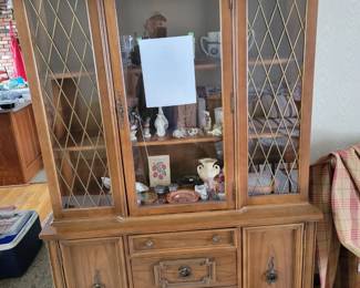 Beautiful china cabinet.