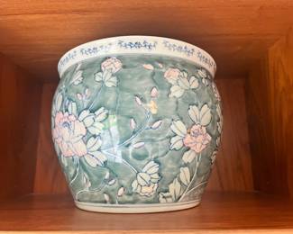 Floral Chinoiserie Jardiniere