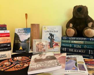 Assortment of Paper Back and Hardcover Books