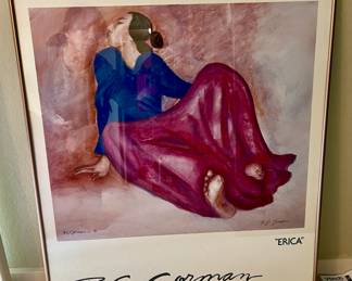 1987 RC Gorman "Erica" Exposition Poster