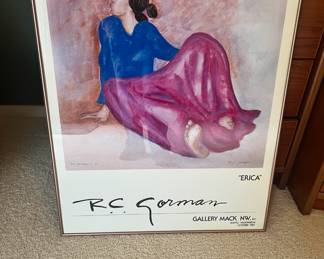 1987 RC Gorman "Erica" Exposition Poster