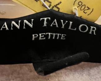 Ann Taylor Beige Petite Full Jacket