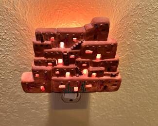 Pueblo Village Themed Night Light