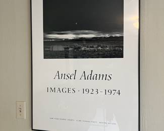 Ansel Adams Images – 1923-1974 Exhibition Poster