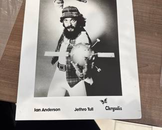 Ian Anderson Jethro Tull Chrysalis Promo Photo
