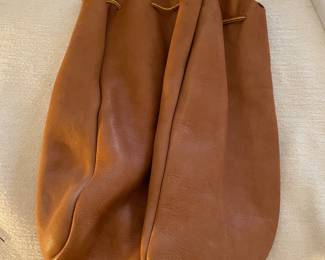 Brown Leather Backpack Made Expressly For Eddie Bower by Kannibus Leatherworks