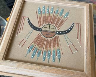 Navajo Sand Art