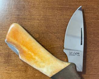 Kershaw Bone Handle Lock Back Knife