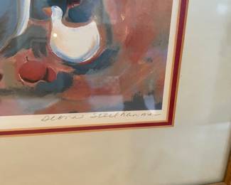 Framed & Matted Print "Country Christmas" by Ilona Steelhammer