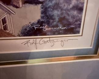 Framed & Matted Print "Celebrating 100 Years Issaquah, Washington" by Rolf Goetzinger