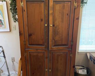Rustic Style Entertainment Armoire