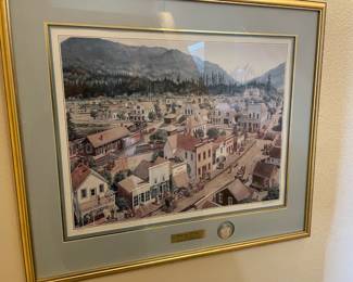 Framed & Matted Print "Celebrating 100 Years Issaquah, Washington" by Rolf Goetzinger