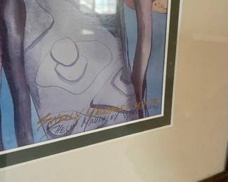 Framed & Matted Print "Hawaiian Songbirds" by Shelly Maudsley White 