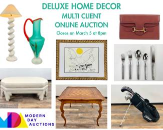 Deluxe Home Decor Multi Client Online Auction