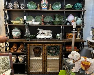 19th Century Regency Lacquered Cabinet